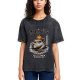 Tokyosol Capybara Hot Spring Washed T-Shirt