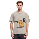 Tokyosol Capybara Holding A Gun Washed T-Shirt