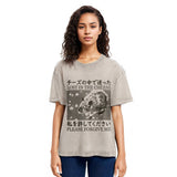 Tokyosol Lost in the Cheese Please Forgive Me Washed T-Shirt