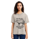 Tokyosol Stupid Capybara Washed T-Shirt