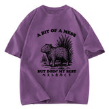 Tokyosol Capybara Doing Its Best Washed T-Shirt