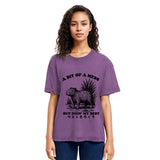 Tokyosol Capybara Doing Its Best Washed T-Shirt