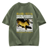 Tokyosol Japanese Smart Fella Capybara Washed T-Shirt