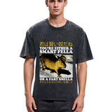 Tokyosol Japanese Smart Fella Capybara Washed T-Shirt