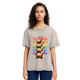 Tokyosol Funny Capybara Washed T-Shirt