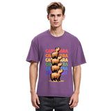 Tokyosol Funny Capybara Washed T-Shirt