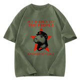 Tokyosol Capibalism Funny Washed T-Shirt