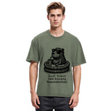Tokyosol Capybara On A Bathing Vacation Washed T-Shirt