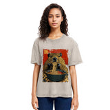 Tokyosol Capybara Ramen Lover Washed T-Shirt