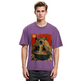 Tokyosol Capybara Ramen Lover Washed T-Shirt