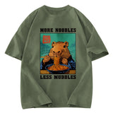Tokyosol More Noodles Less Muddles Washed T-Shirt
