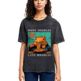 Tokyosol More Noodles Less Muddles Washed T-Shirt