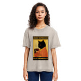 Tokyosol Increase Espresso Decrease Distress Washed T-Shirt