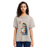 Tokyosol The Frog Holds The Cat Washed T-Shirt