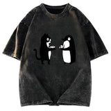 Tokyosol Funny Food Swaps Washed T-Shirt