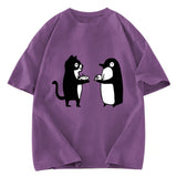 Tokyosol Funny Food Swaps Washed T-Shirt