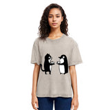 Tokyosol Funny Food Swaps Washed T-Shirt