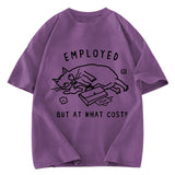 Tokyosol Employed But At What Cost Washed T-Shirt
