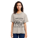 Tokyosol Employed But At What Cost Washed T-Shirt