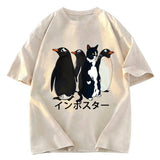 Tokyosol Imposter Among Penguins Washed T-Shirt