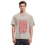 Tokyosol Japanese Polka Dot Art Washed T-Shirt