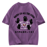 Tokyosol Bring All The Food Washed T-Shirt