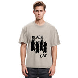 Tokyosol Four Black Cats Washed T-Shirt