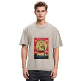 Tokyosol Retro Lucky Cat Washed T-Shirt