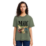 Tokyosol Man I Love Frogs Meme Washed T-Shirt