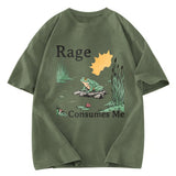 Tokyosol Rage Consumes Me Frog Pond Washed T-Shirt