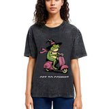 Tokyosol Off to Commit Tom Foolery Frog Washed T-Shirt