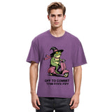 Tokyosol Off to Commit Tom Foolery Frog Washed T-Shirt