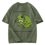 Tokyosol Stupid Frog Meme Washed T-Shirt
