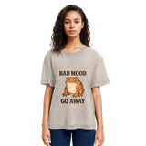 Tokyosol Bad Mood Go Away Japanese Meme Washed T-Shirt