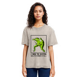 Tokyosol I Beg To Differ Frog Japanese Washed T-Shirt