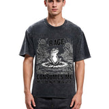 Tokyosol Angry Frog Washed T-Shirt