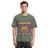 Tokyosol Fabric of Reality Crumbles Still I Remain Unconcerned Washed T-Shirt