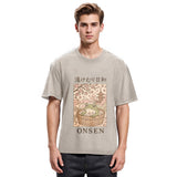 Tokyosol Onsen Frog Japanese Washed T-Shirt