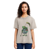 Tokyosol A Frog and His Son Washed T-Shirt