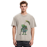 Tokyosol A Frog and His Son Washed T-Shirt
