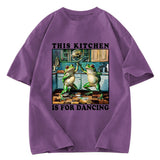 Tokyosol This Kitchen Is For Dancing Washed T-Shirt