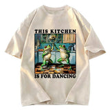 Tokyosol This Kitchen Is For Dancing Washed T-Shirt