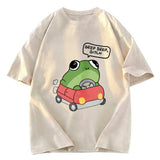 Tokyosol Frog Driving Washed T-Shirt