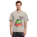 Tokyosol Frog Driving Washed T-Shirt