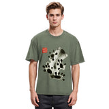 Tokyosol Ink Painting Frog Washed T-Shirt