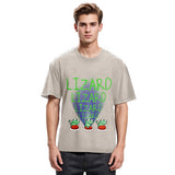 Tokyosol Lizard Lizard Lizard Meme Washed T-Shirt