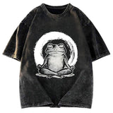 Tokyosol Zen Frog Japan Washed T-Shirt