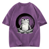 Tokyosol Zen Frog Japan Washed T-Shirt