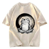 Tokyosol Zen Frog Japan Washed T-Shirt