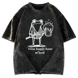 Tokyosol Happy Hour Frog Washed T-Shirt